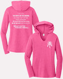 The Psycho Ladies Fit Hooded Shirt